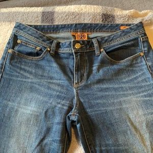 Size 31 Tory Burch classic Tory Boot jeans